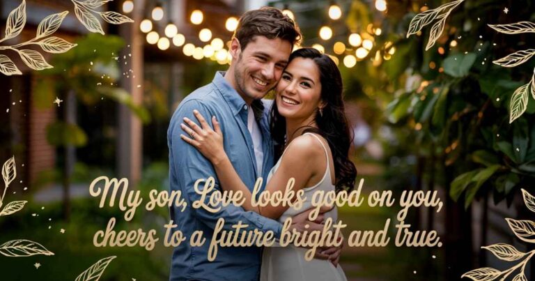 Engagement Wishes for Son