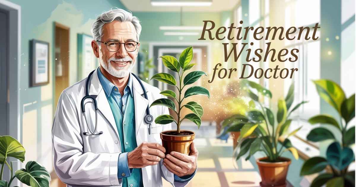 Retirement Wishes for Doctor 