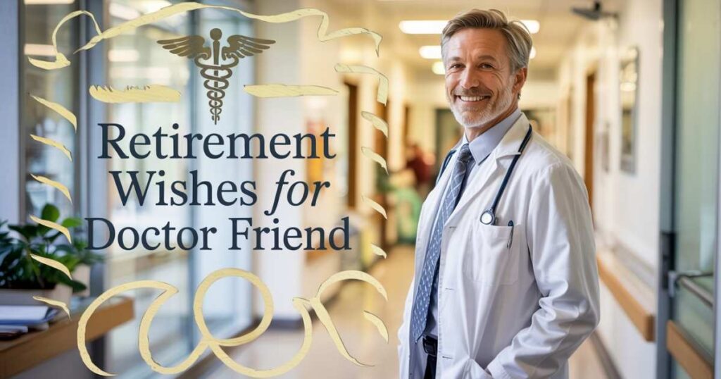 Retirement Wishes for Doctor Friend
