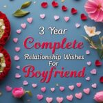 3 Year Complete Relationship Wishes For Boyfriend