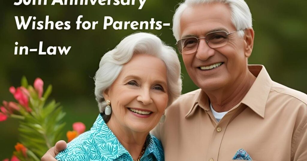 50th Anniversary Wishes for Parents-in-Law