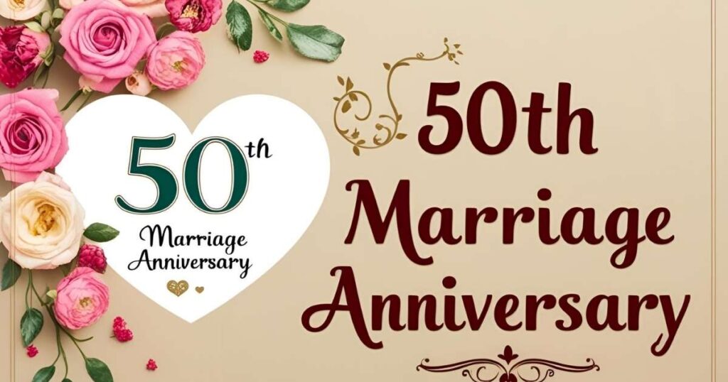 50th Marriage Anniversary Wishes