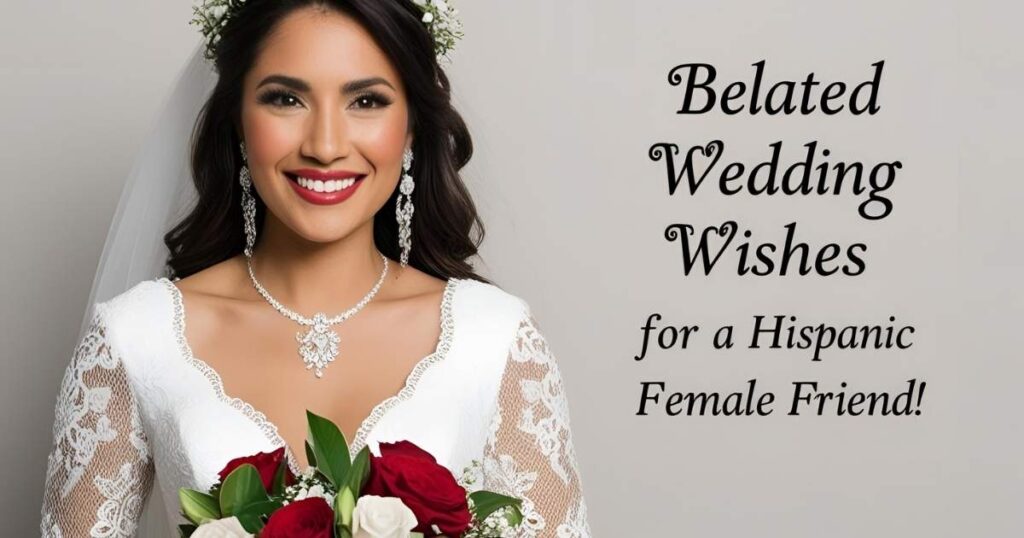 Belated Wedding Wishes for a Friend