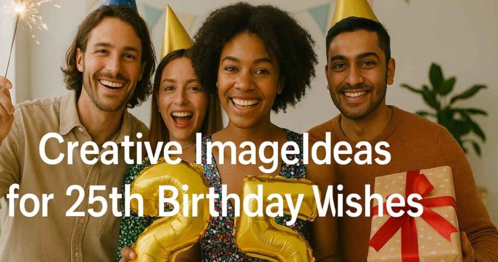 Creative Image Ideas for 25th Birthday Wishes