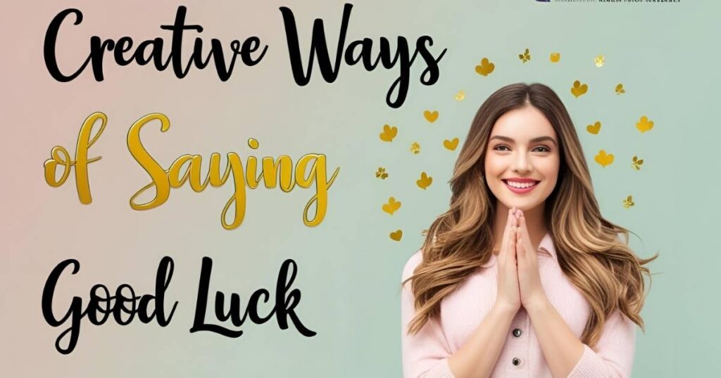 Creative Ways of Saying Good Luck