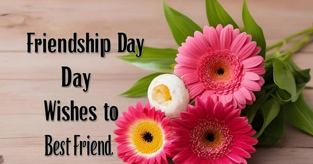 Friendship Day wishes to Best Friend