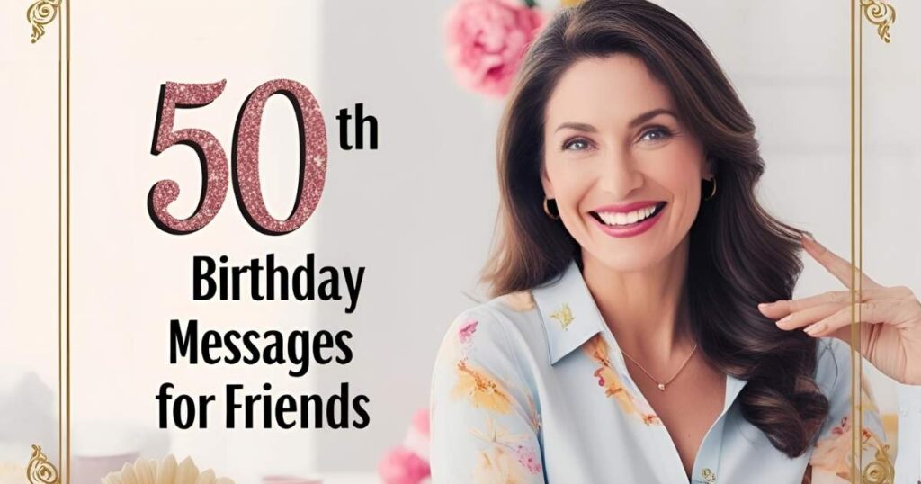 Funny 50th Birthday Messages for Friends