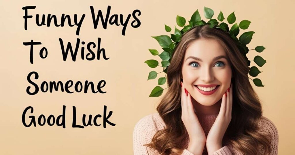 Funny Ways to Wish Someone Good Luck