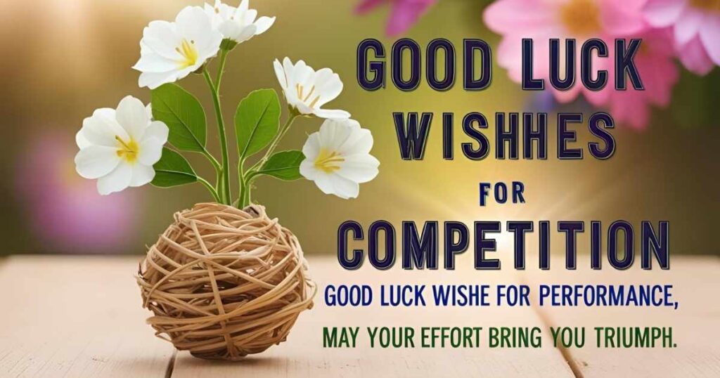 Good Luck Wishes for Competition