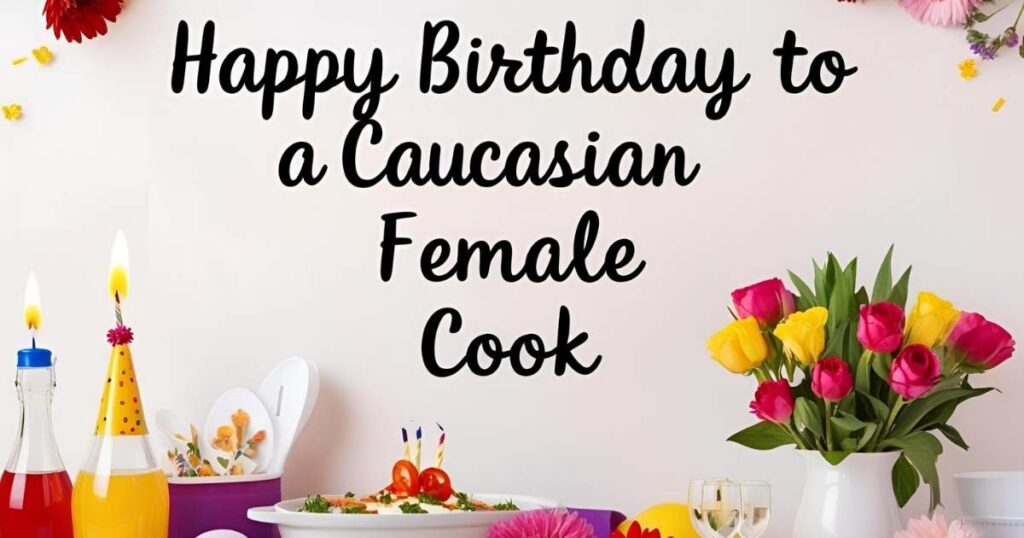 Happy Birthday to a Cook