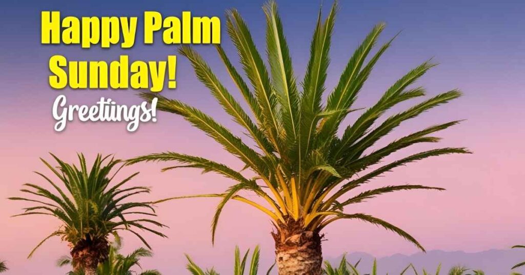Happy Palm Sunday Greetings