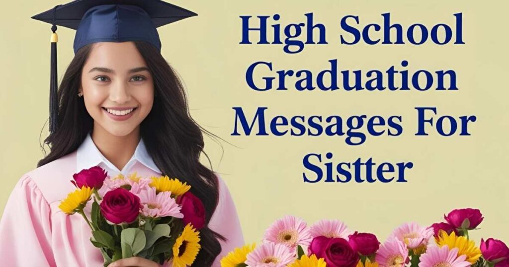 High School Graduation Messages for Sister