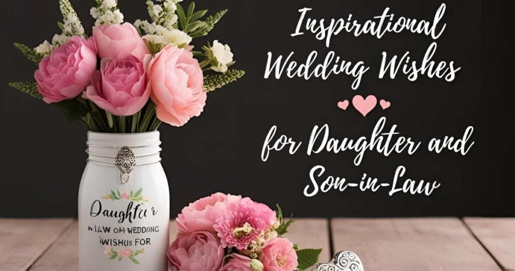 Inspirational Wedding Wishes for Daughter and Son-in-Law