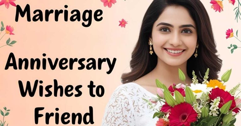 Marriage Anniversary Wishes to Friend