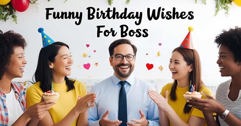 Short Funny Birthday Wishes For Boss