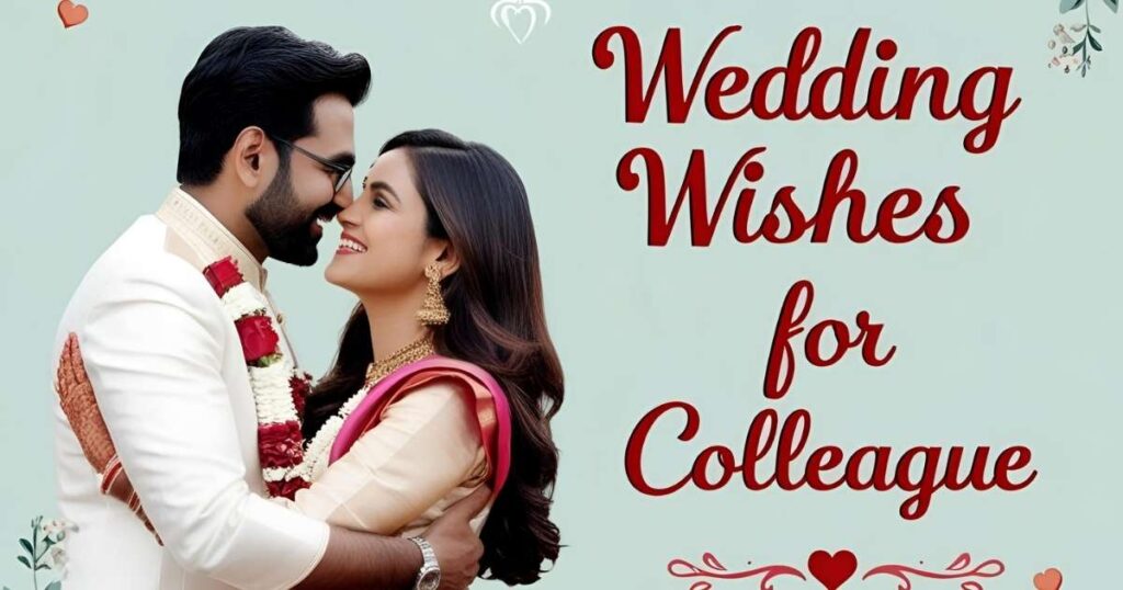Wedding Wishes for Colleague