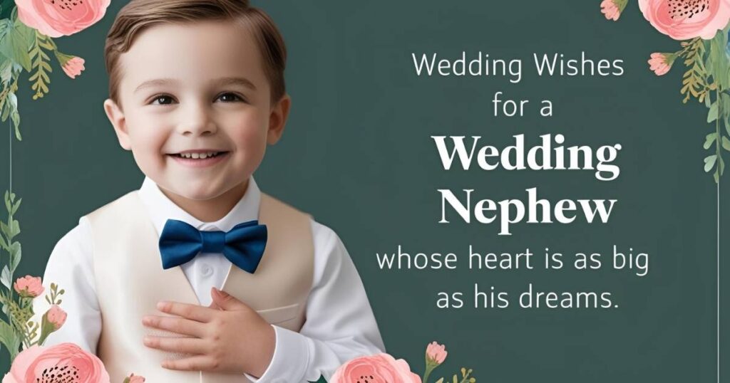 Wedding Wishes for Nephew