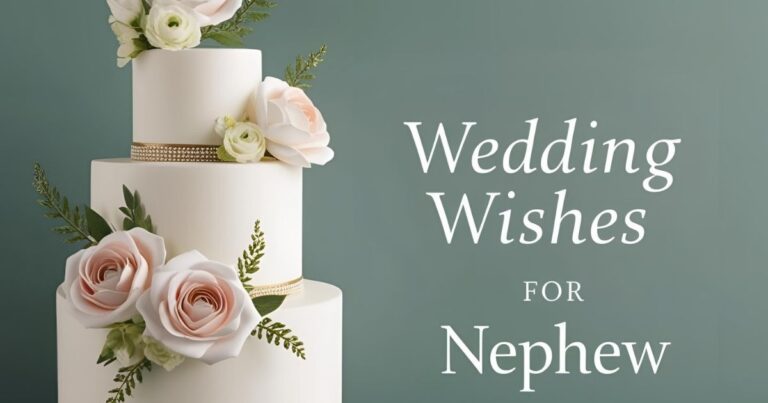 Wedding Wishes for Nephew