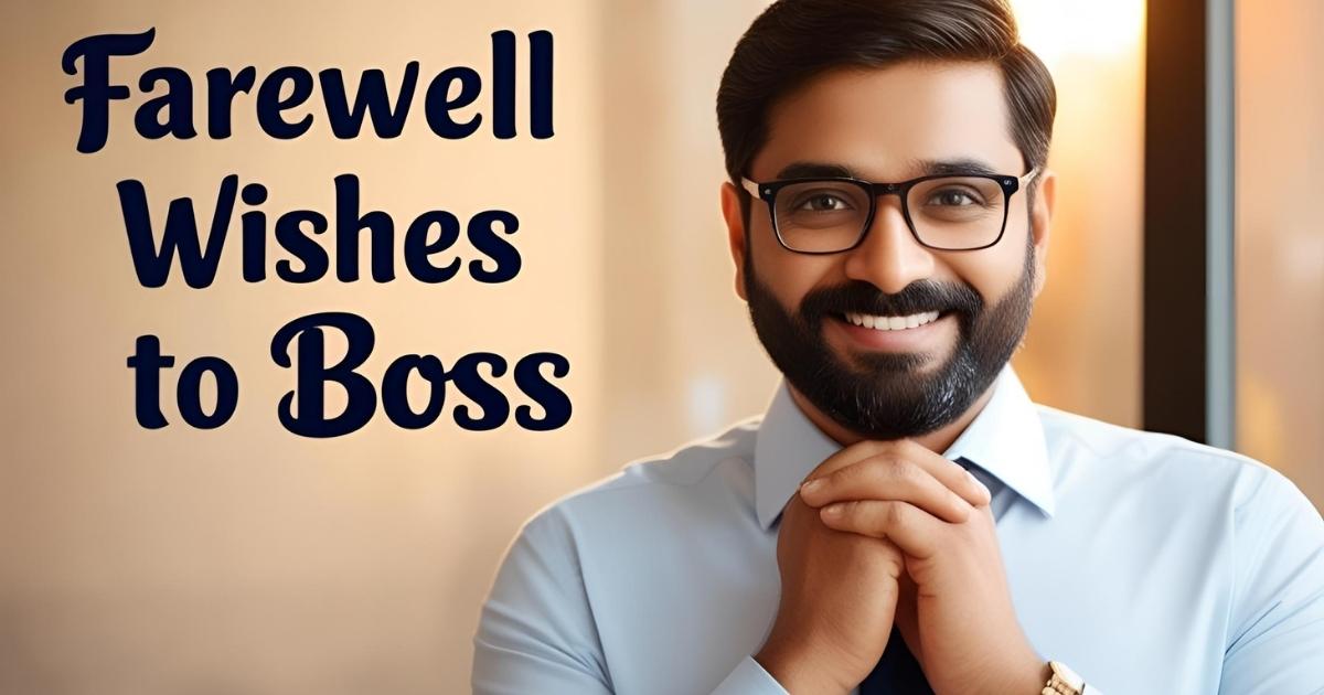 Farewell Wishes to Boss