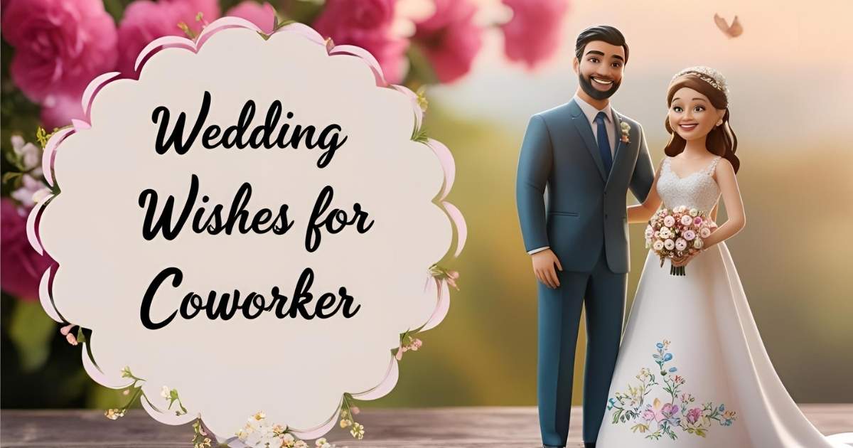 wedding wishes for coworker