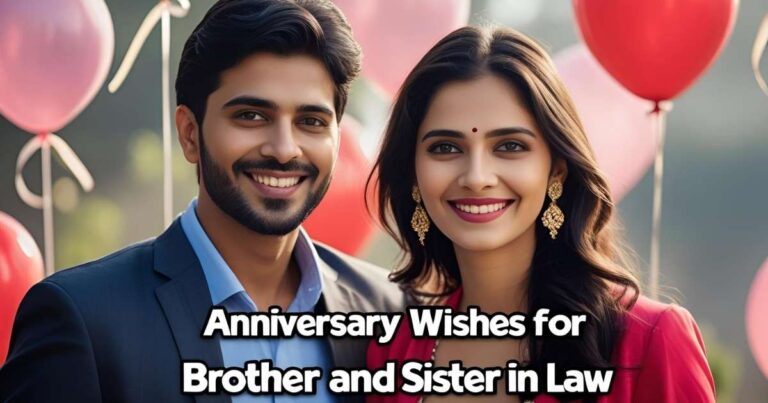 Anniversary Wishes for Brother And Sister in Law