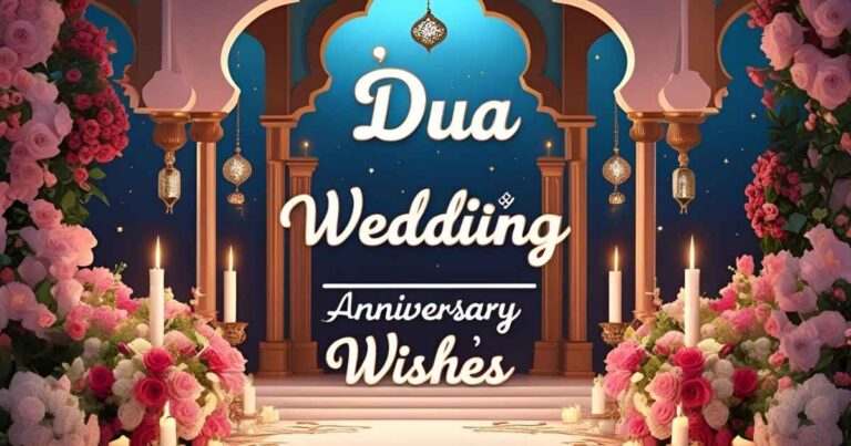 Dua Islamic Wedding Anniversary Wishes
