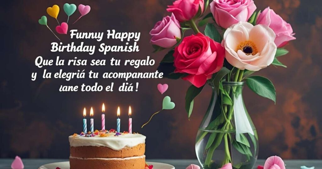 Funny Happy Birthday Wishes in Spanish