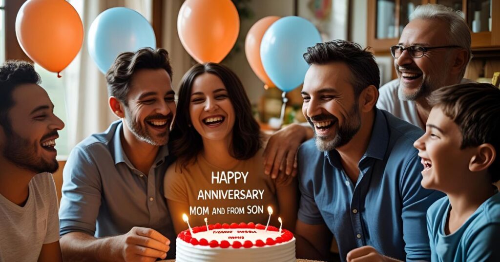 Happy Anniversary Mom And Dad From Son