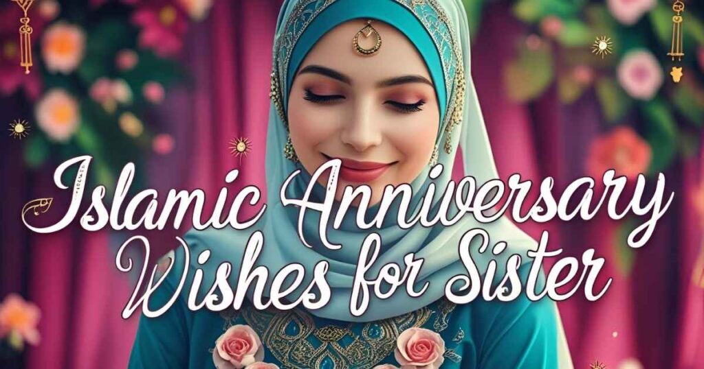 Islamic Anniversary Wishes for Sister
