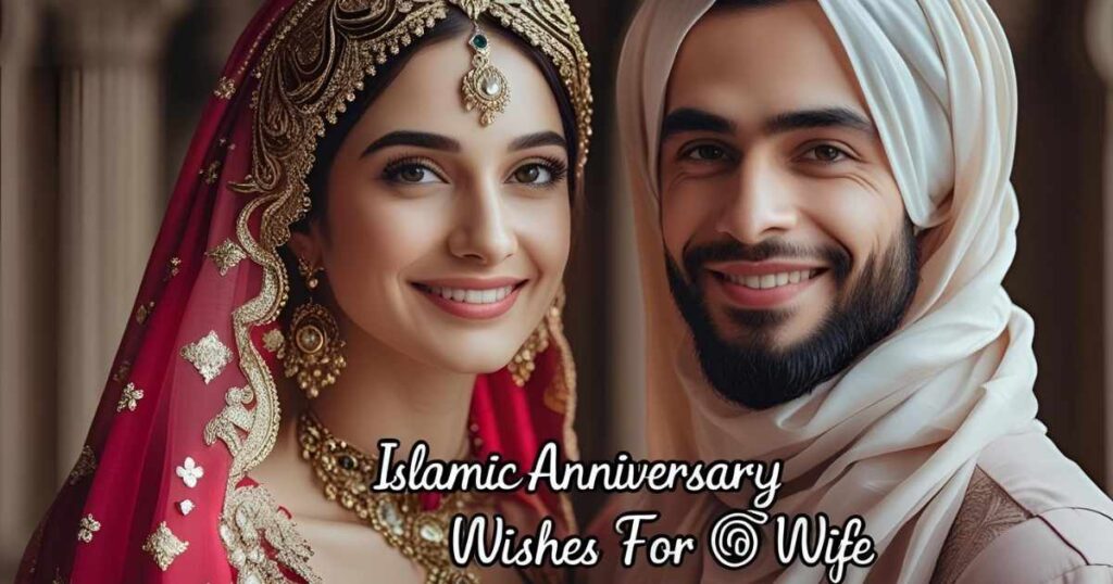 Islamic Anniversary Wishes for Wife