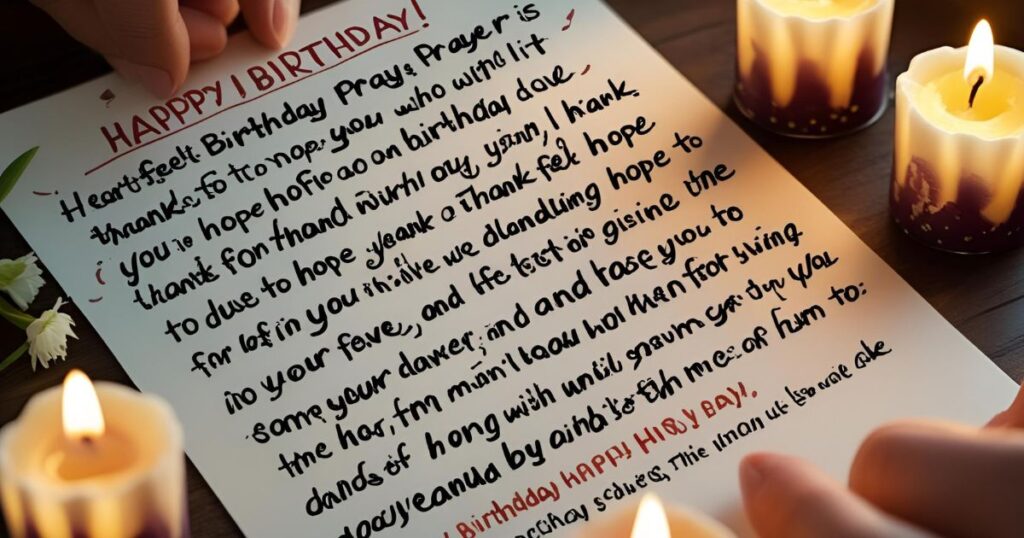 My Birthday Prayer To God