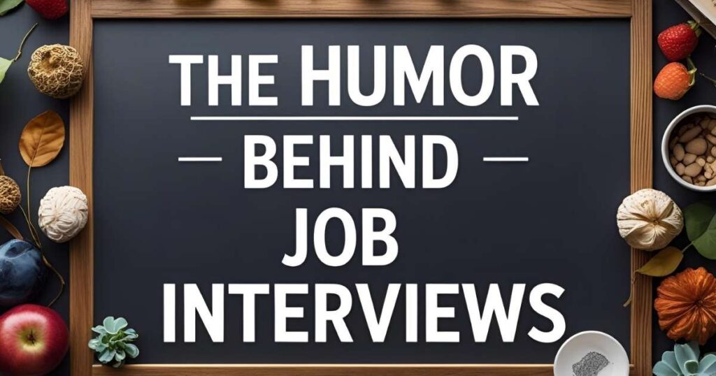 The Humor Behind Job Interviews