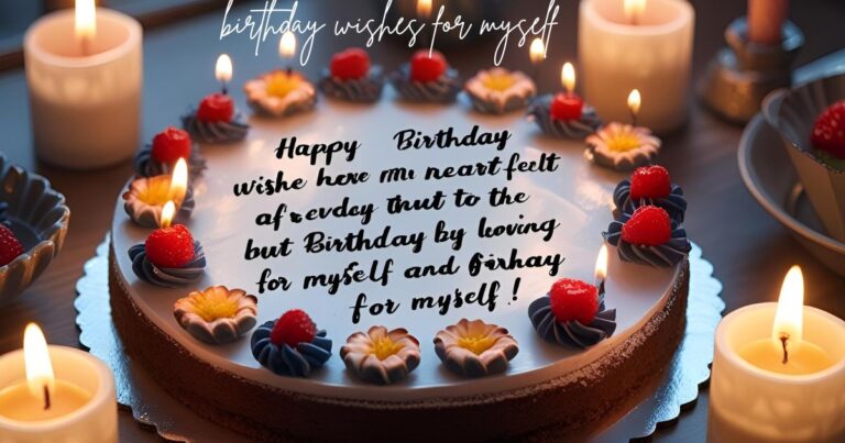 birthday wishes for myself
